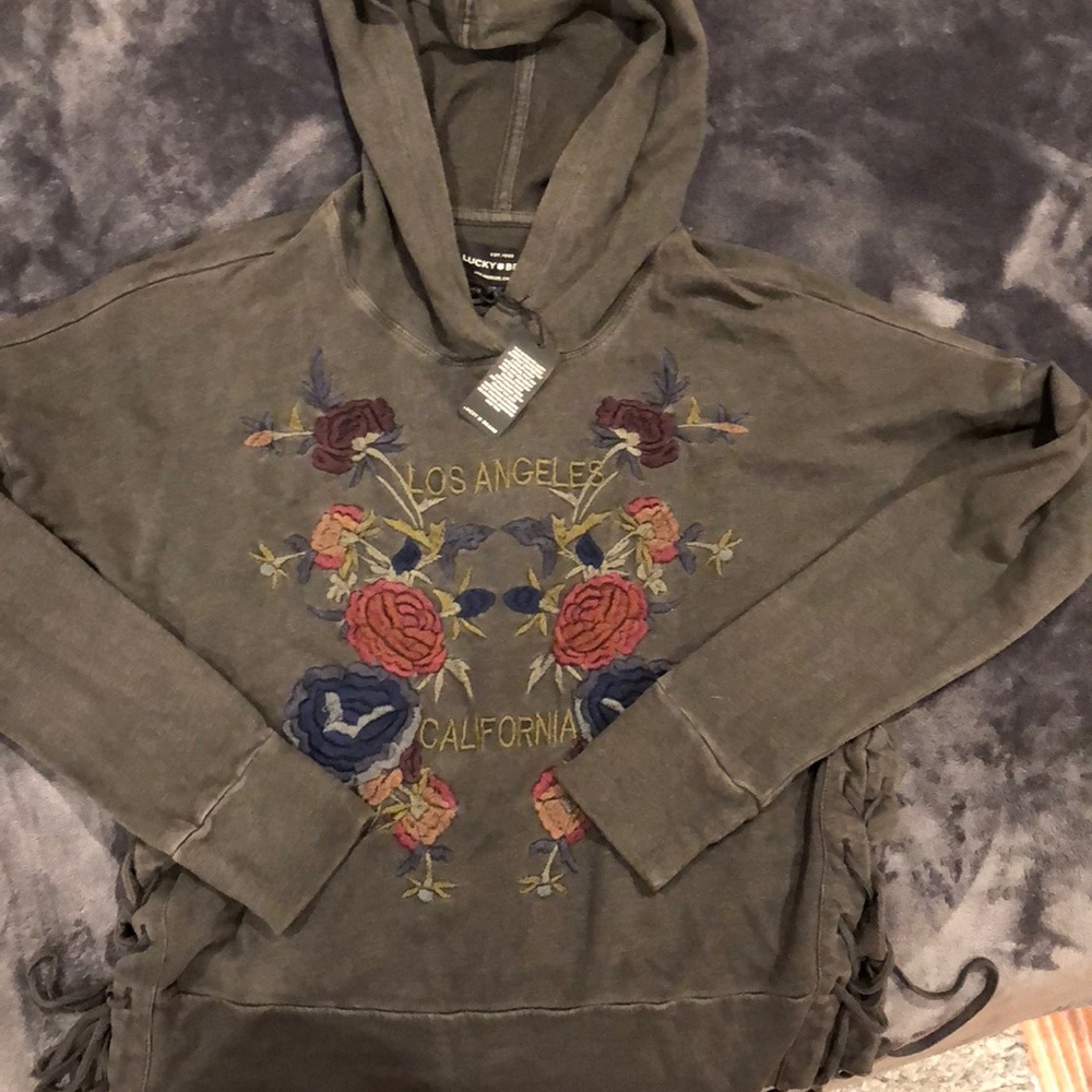 Lucky Brand Hooded Pullover